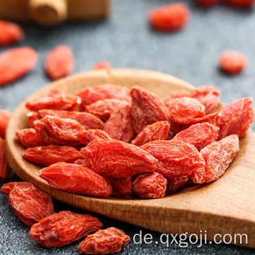 AD, der rote goji Beeren wolfberries Frucht trocknet